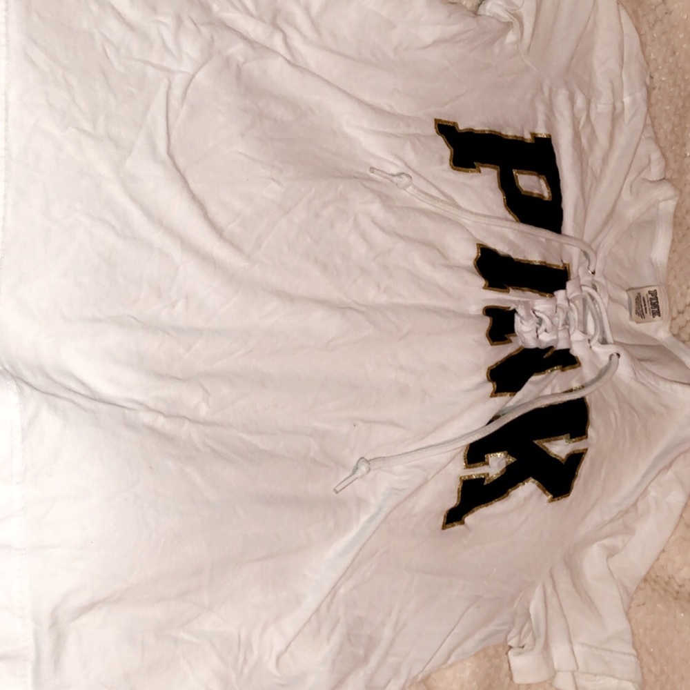 Pink v-cut tee shirt